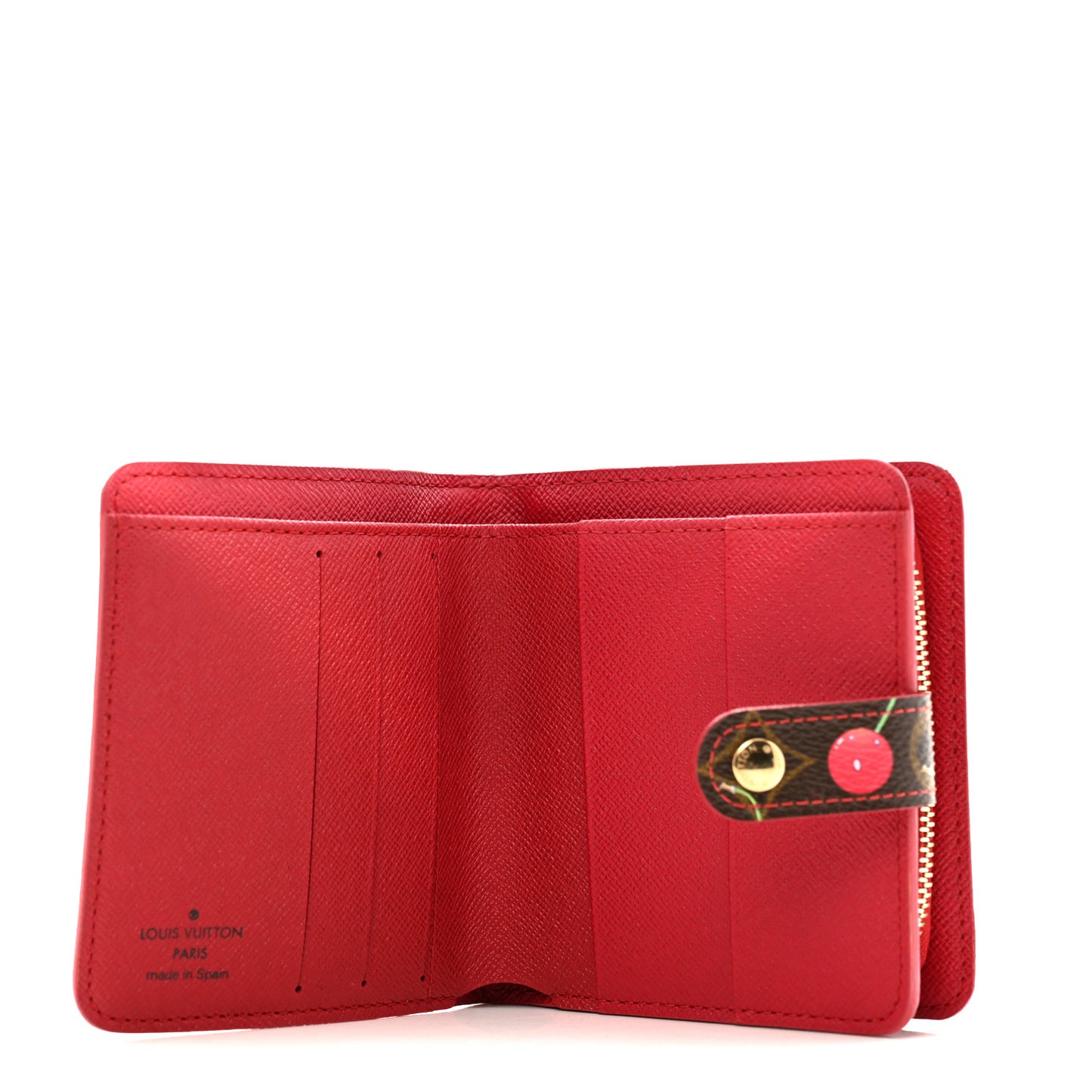 Monogram Cerises Compact Zippe Wallet