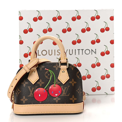 Louis Vuitton LV X TM Monogram Cerises Nano Alma 10 of 10