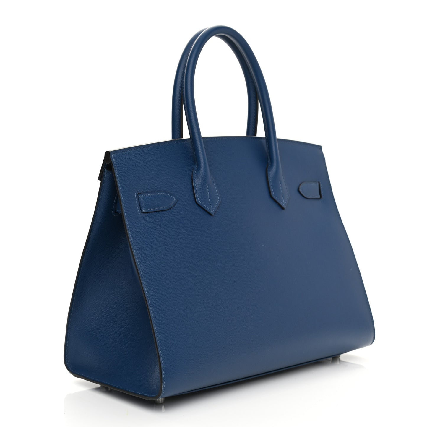 Madame Calfskin Birkin Sellier 30 Deep Blue