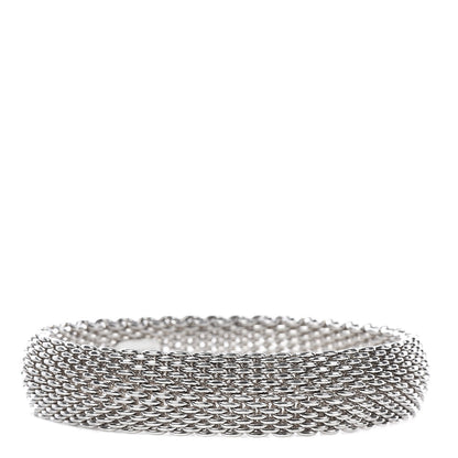 Tiffany Sterling Silver Somerset Mesh Bracelet 1 of 4