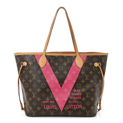 Louis Vuitton Monogram V Neverfull MM Grenade 1 of 11