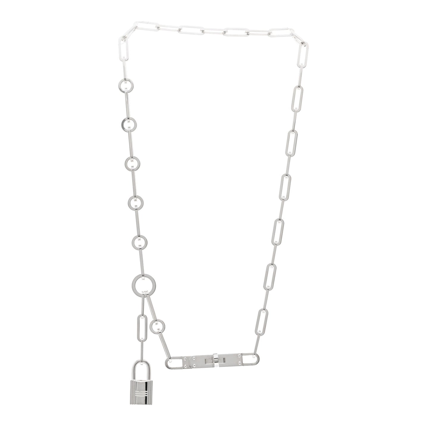 Sterling Silver Kelly Chaine Lariat Necklace