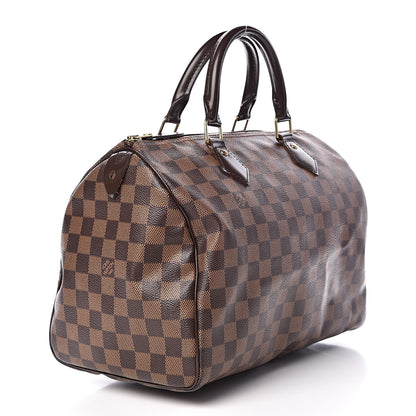 Louis Vuitton Damier Ebene Speedy 30 3 of 11