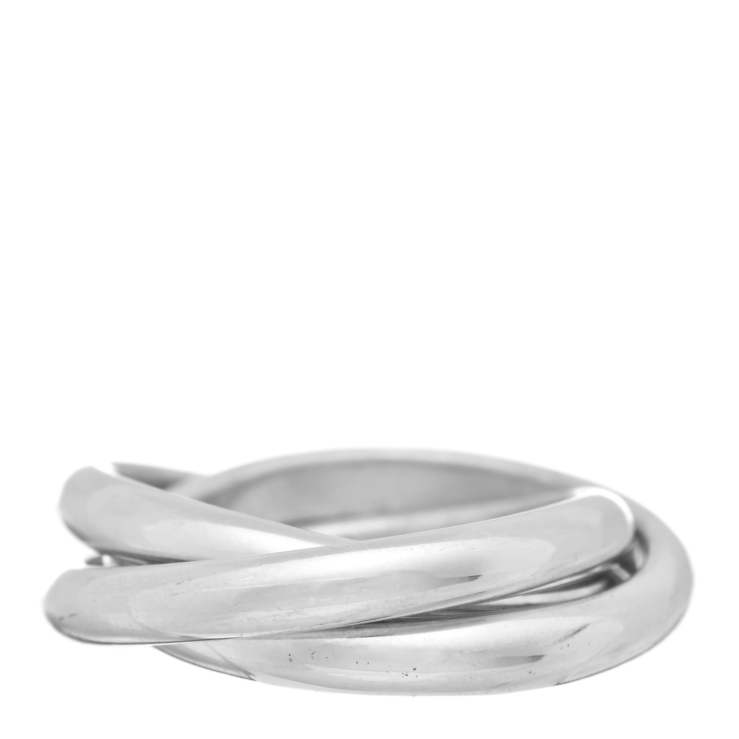 Tiffany Sterling Silver Interlocking Ring 49 5 1 of 4