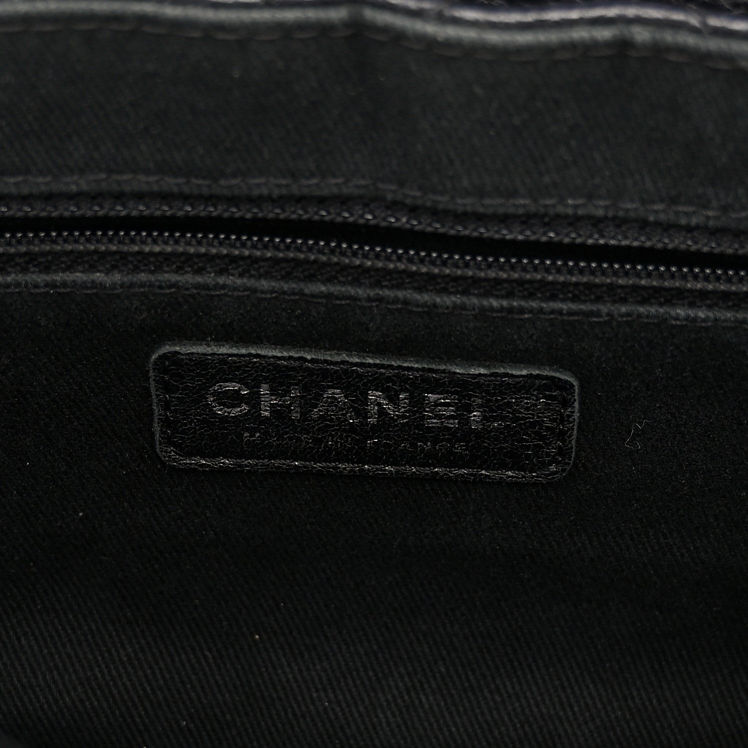 Chanel Caviar Quilted Timeless Accordion Flap Black 6 of 10