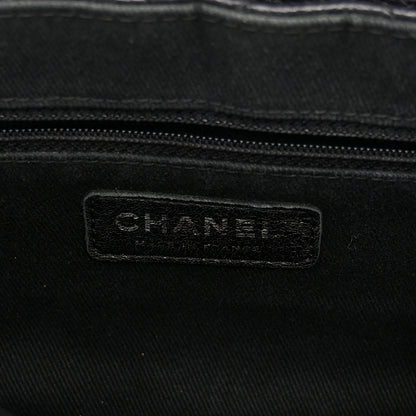 Chanel Caviar Quilted Timeless Accordion Flap Black 6 of 10