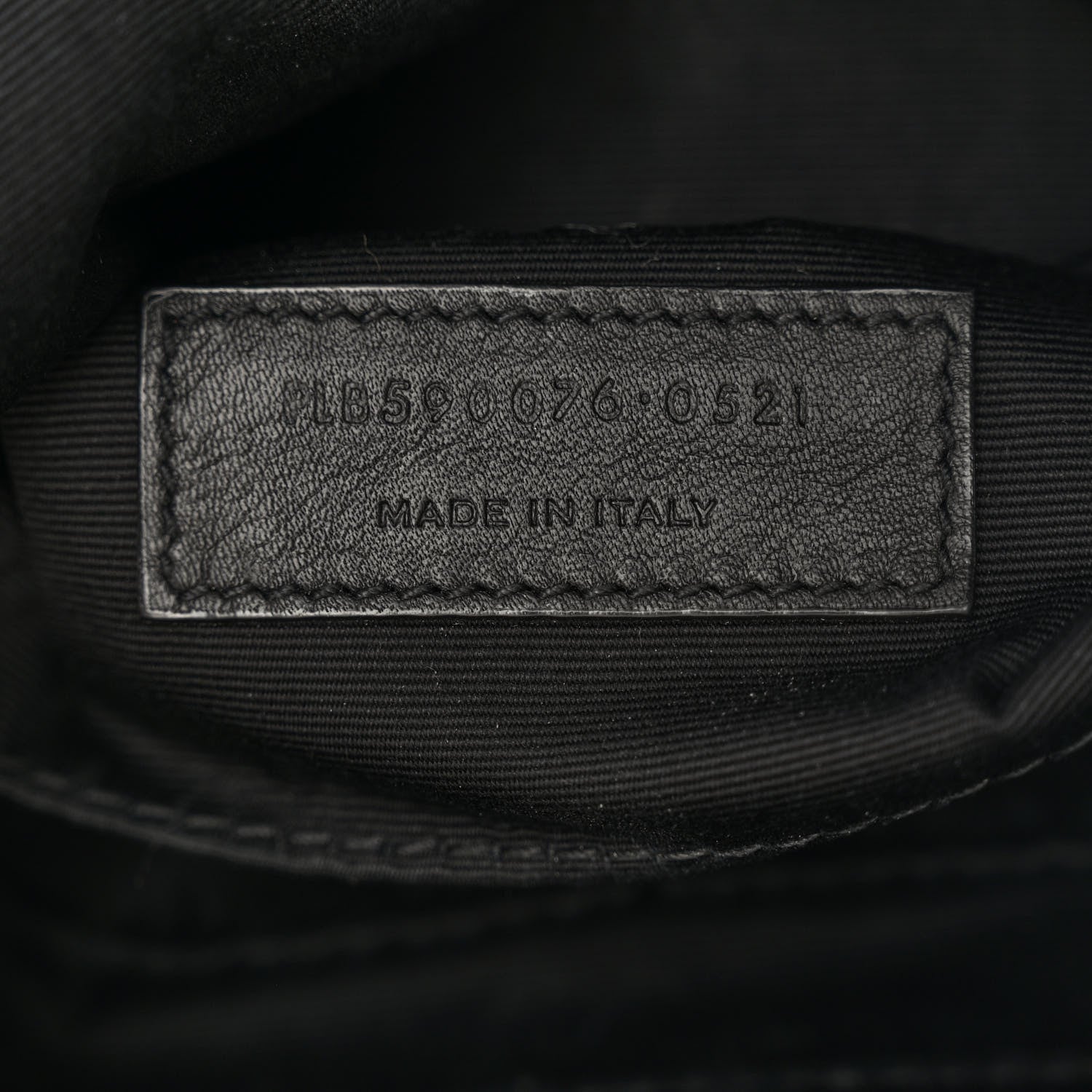 Saint Laurent Canvas Monogram Belt Bag Black 7 of 10