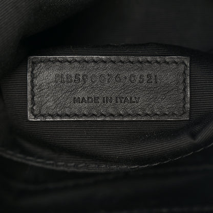 Saint Laurent Canvas Monogram Belt Bag Black 7 of 10