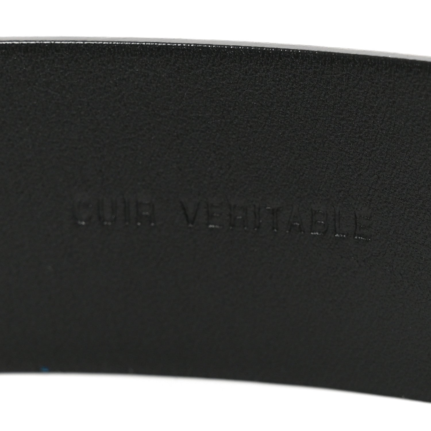 Chanel Crumpled Calfskin Pearl CC Belt 105 42 Black 7 of 8