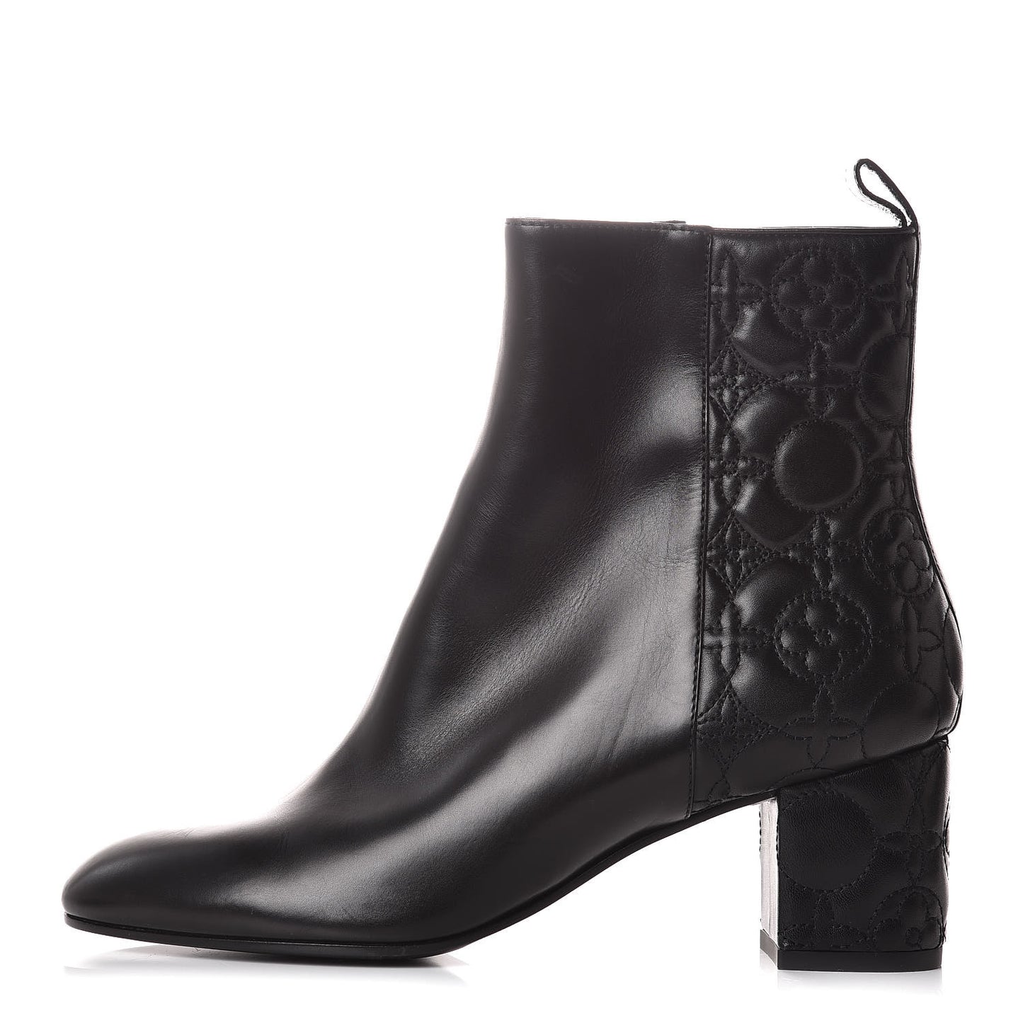 Lambskin Upstage Ankle Boots 40 Black