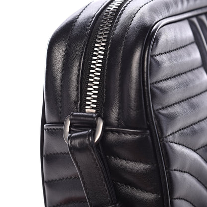 Prada Soft Calfskin Diagramme Crossbody Bag Black 9 of 13