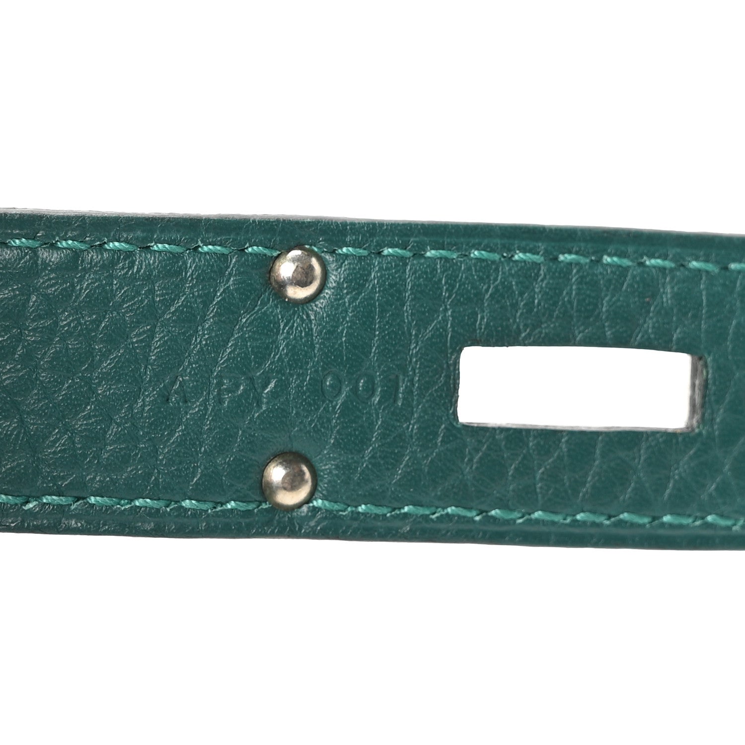 Hermes Taurillon Clemence Verso Jypsiere 31 Malachite Bleu Atoll 7 of 10