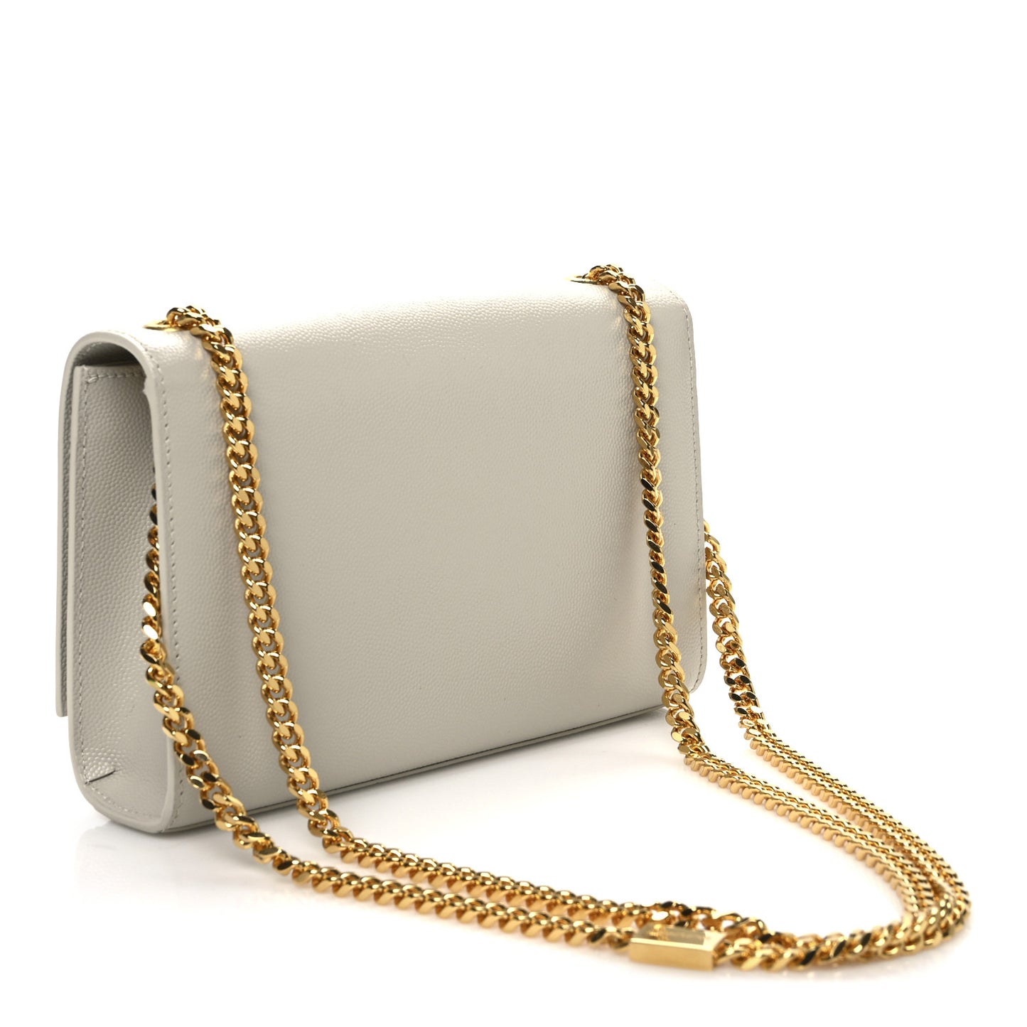 Grain De Poudre Small Classic Monogram Kate Satchel Crema Soft