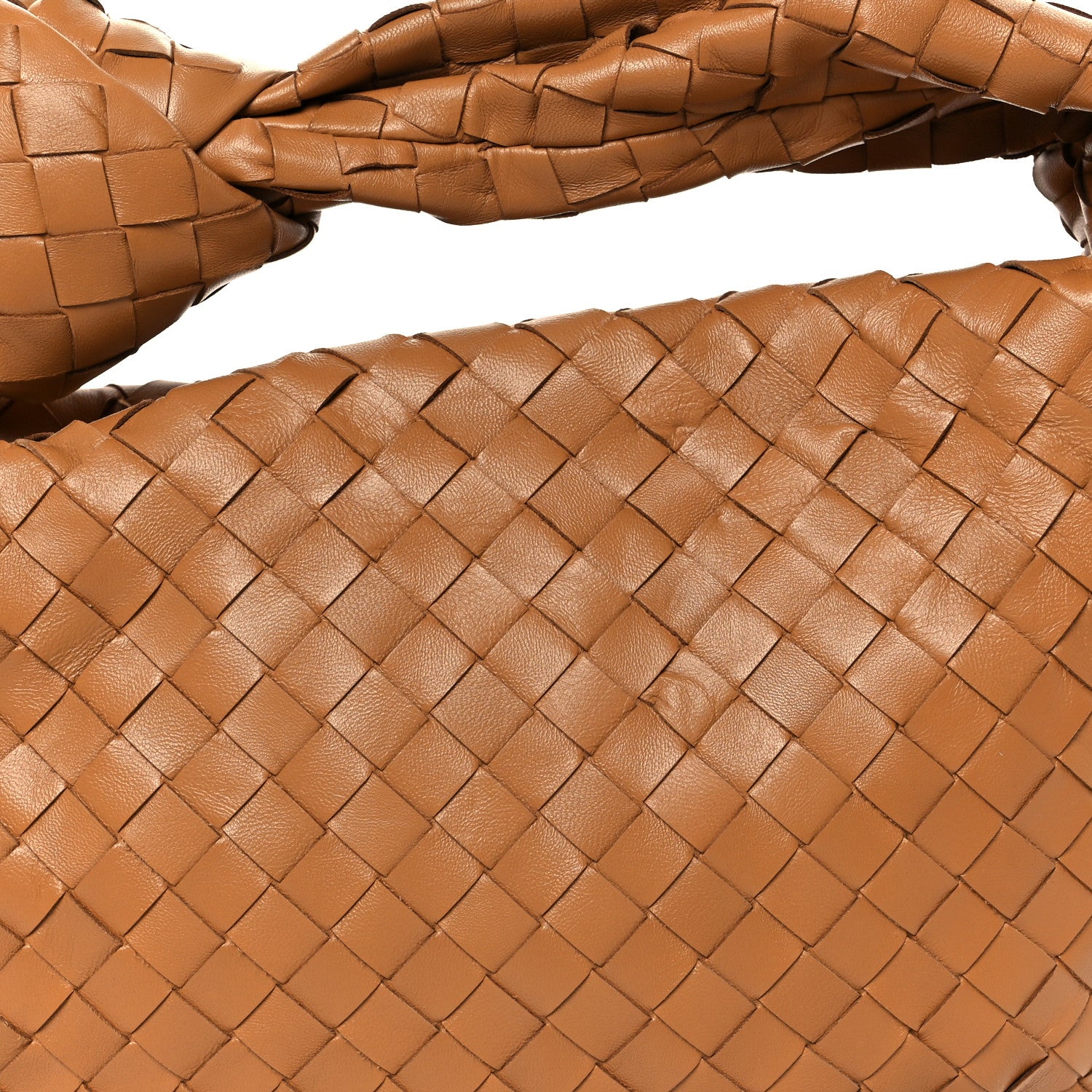 Bottega Veneta Nappa Intrecciato Teen Jodie Hobo Caramel 9 of 11