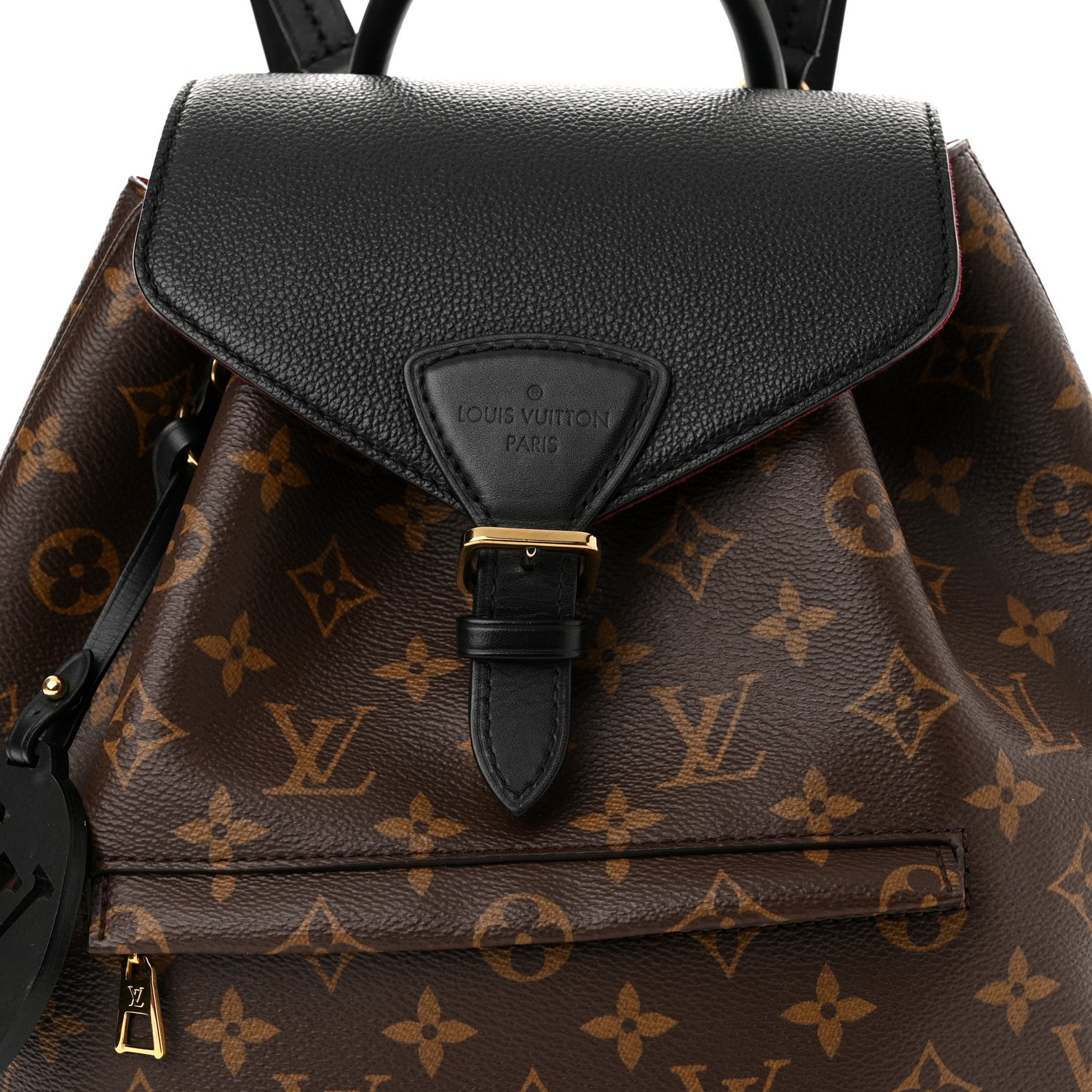 Louis Vuitton Monogram Montsouris PM Black 7 of 10