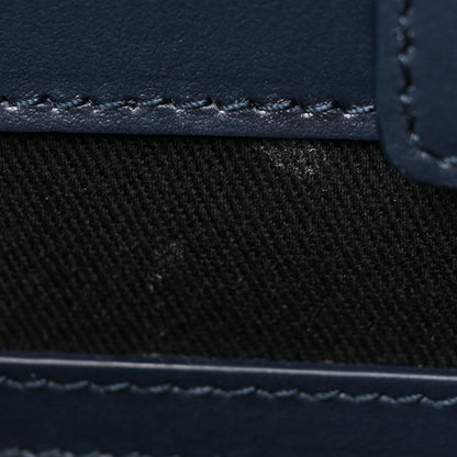 Dolce & Gabbana Calfskin Denim Patchwork Logo Shopper Tote Blue 9 of 9