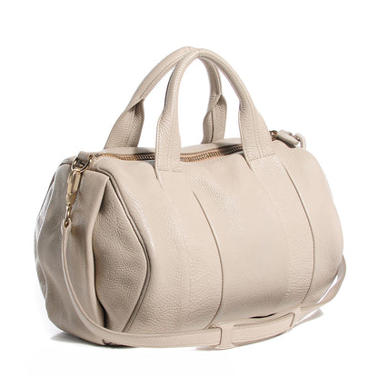 Alexander Wang Pebbled Lambskin Rocco Oyster 3 of 7