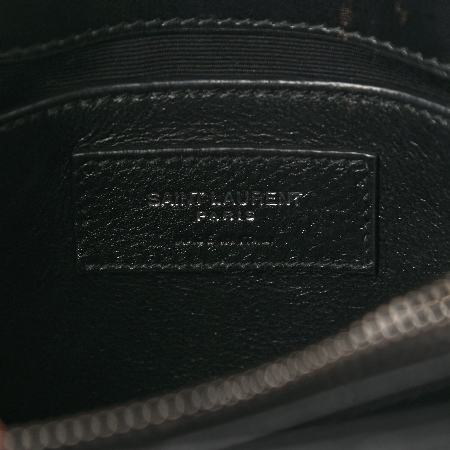 Saint Laurent Calfskin Y Quilted Monogram Small Loulou Chain Satchel Black 5 of 10