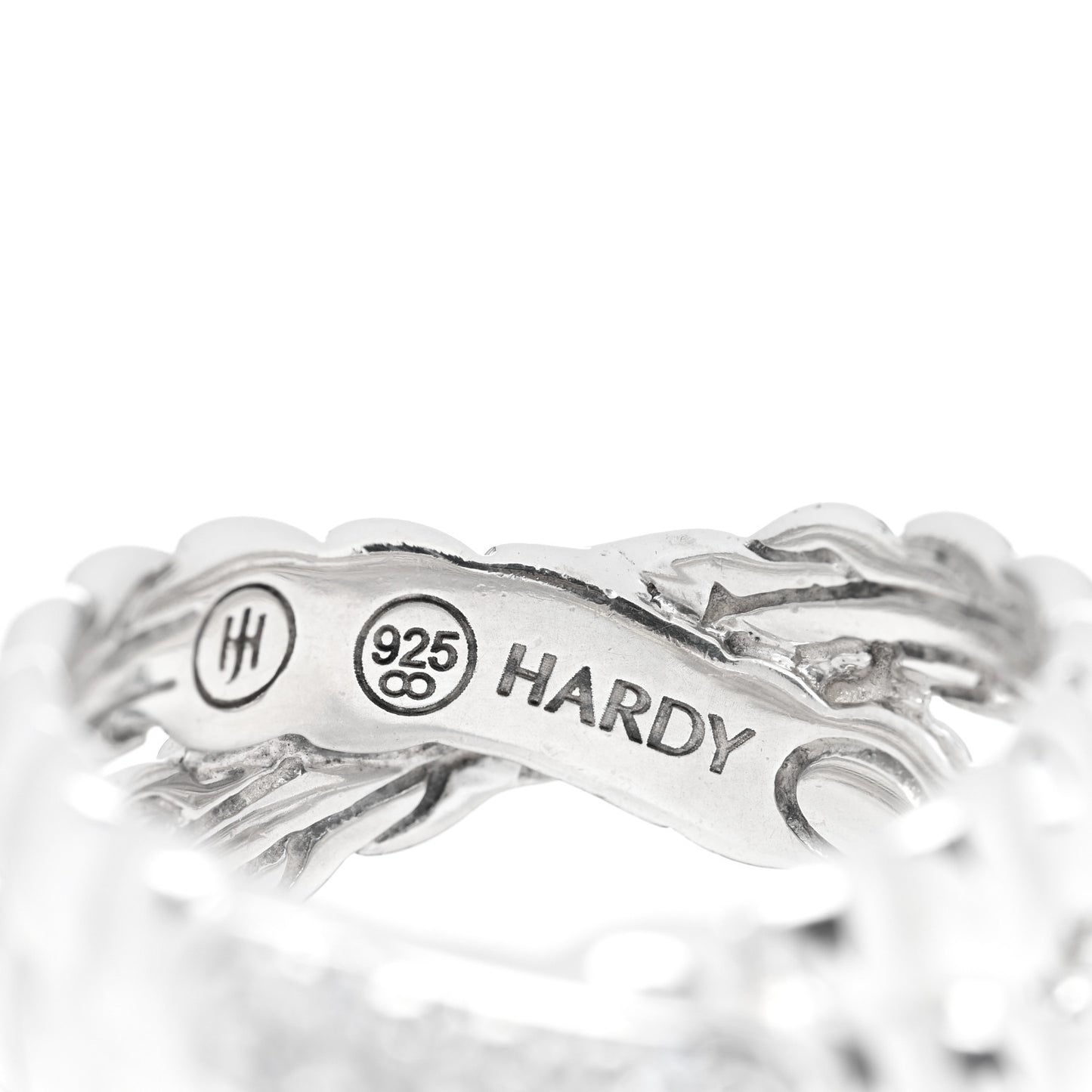 Sterling Silver Diamond Bedeg Crossover Ring 52 6