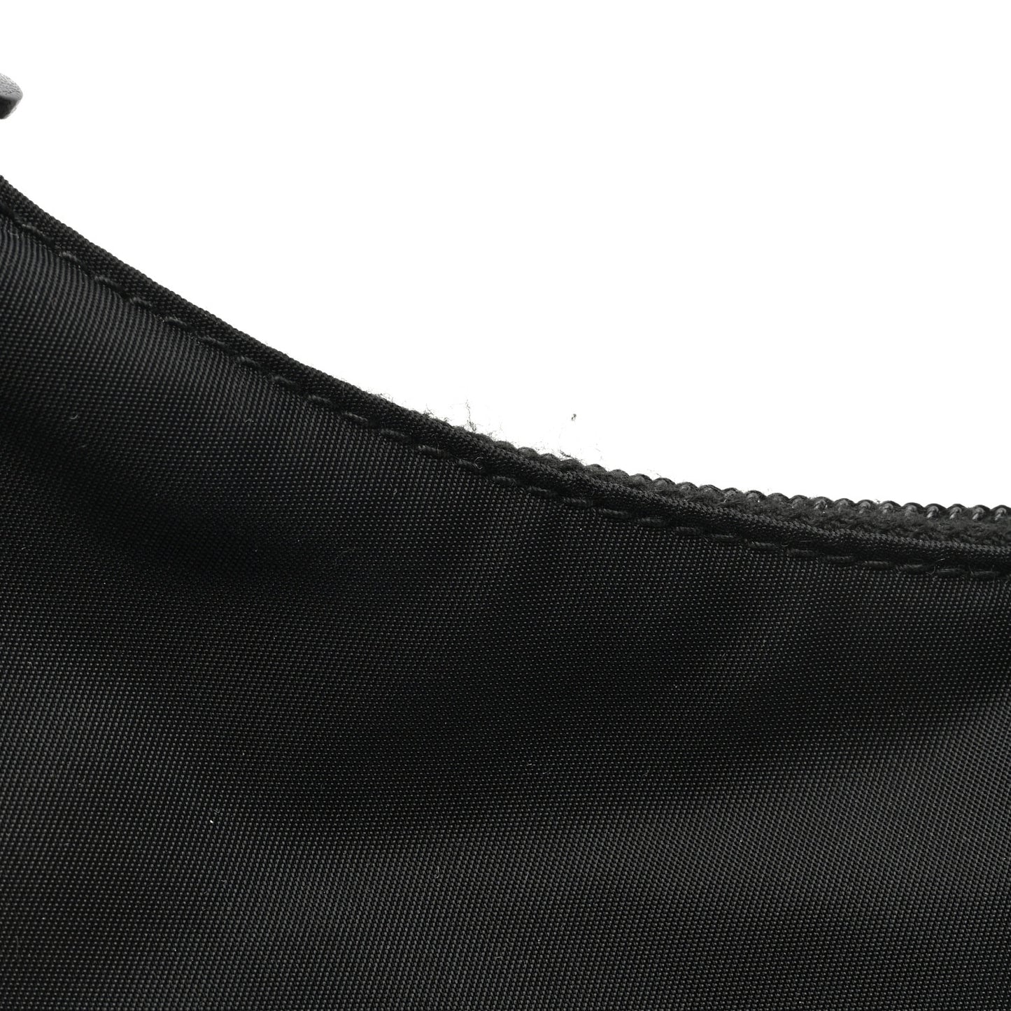 Tessuto Nylon Studded New Vela Hobo Black White