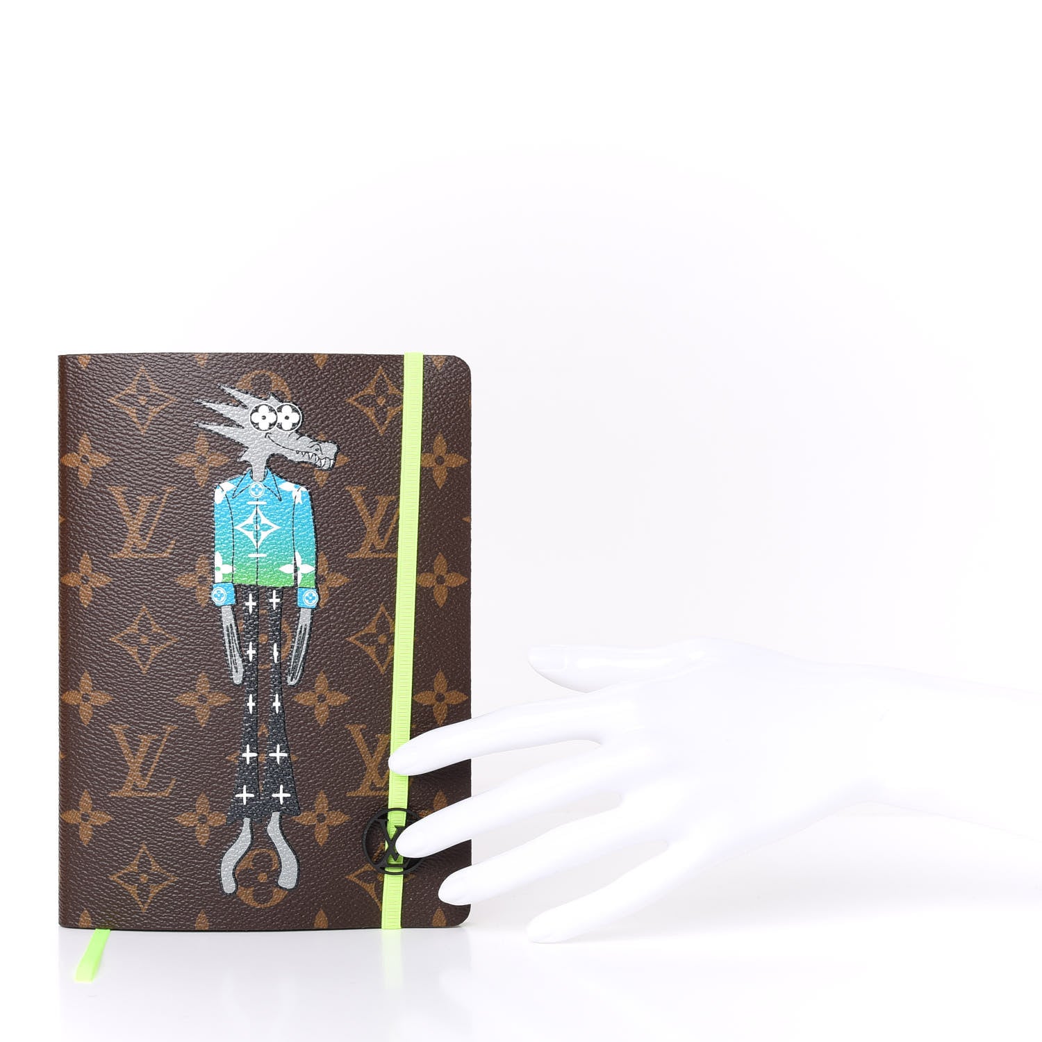 Louis Vuitton Monogram LV Friends Clemence Notebook 2 of 9