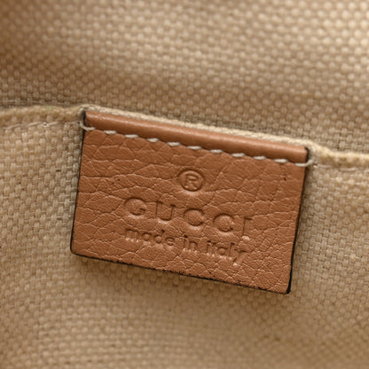 Gucci Pebbled Calfskin Small Soho Disco Bag Camelia 7 of 11