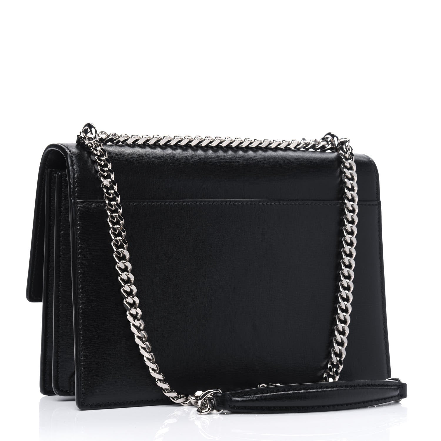 Saint Laurent Calfskin Medium Monogram Sunset Black 2 of 6