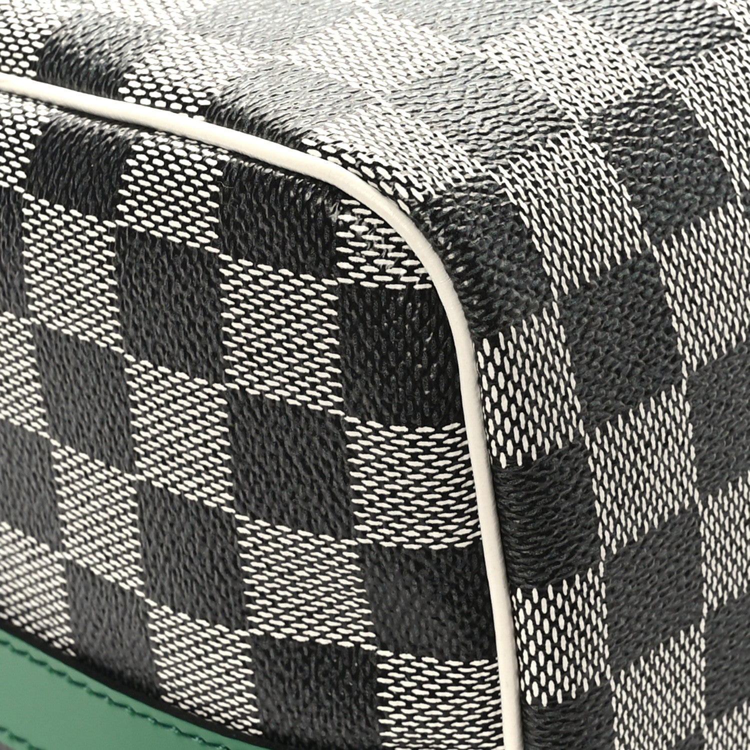 Louis Vuitton Damier Speedy Bandouliere 30 Black White 9 of 10
