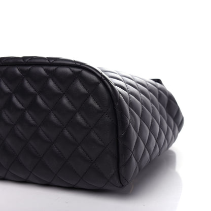 Chanel Calfskin Quilted Large Urban Spirit Backpack Black 8 of 9