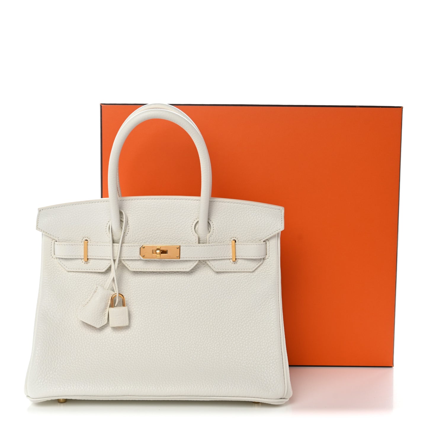 Togo Birkin 30 White
