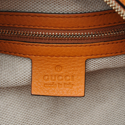 Gucci Pebbled Calfskin Medium Soho Boston Curcuma 5 of 6