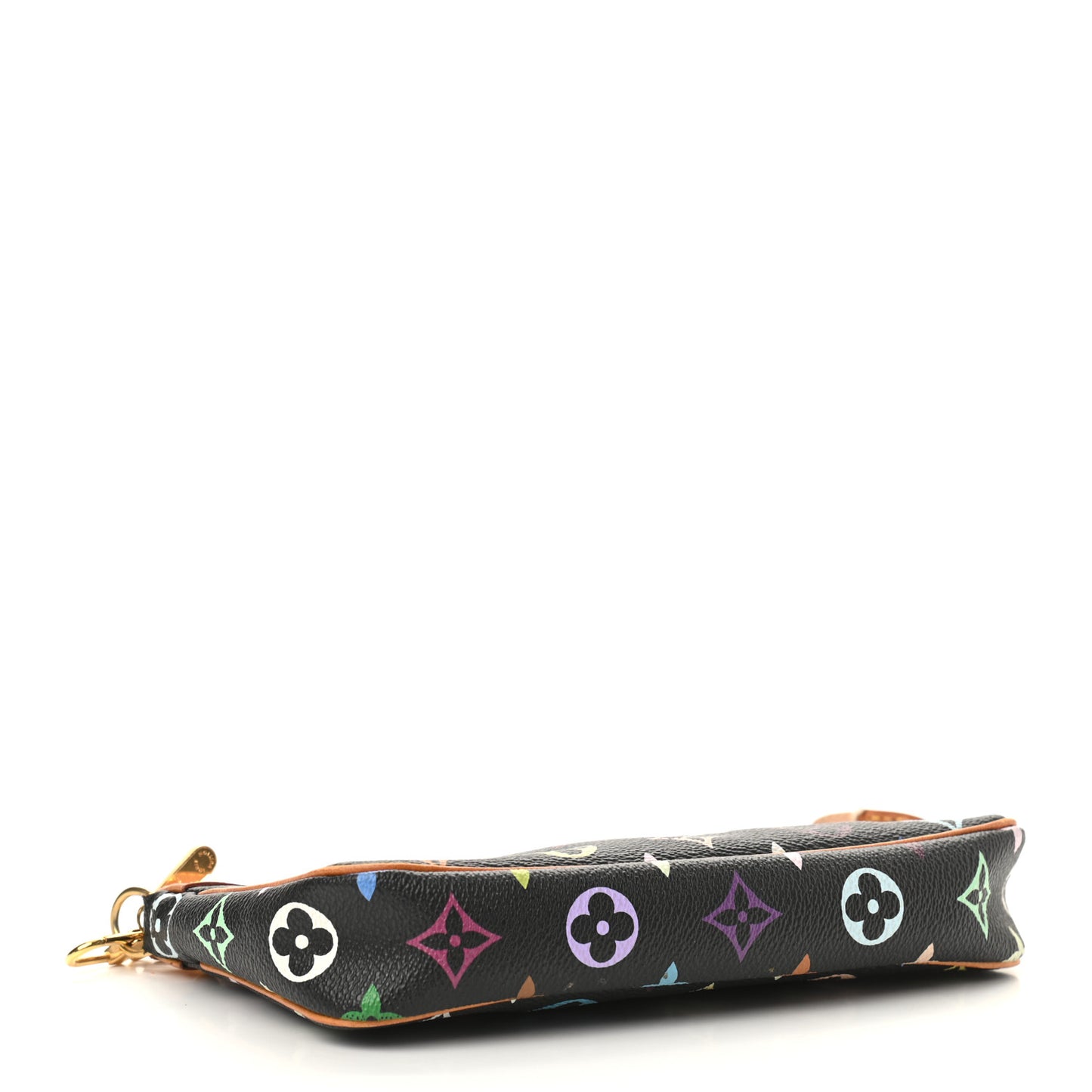 Monogram Multicolor Pochette Accessories Black