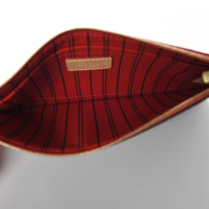 Louis Vuitton Monogram Neverfull MM GM Pochette Cherry 5 of 8