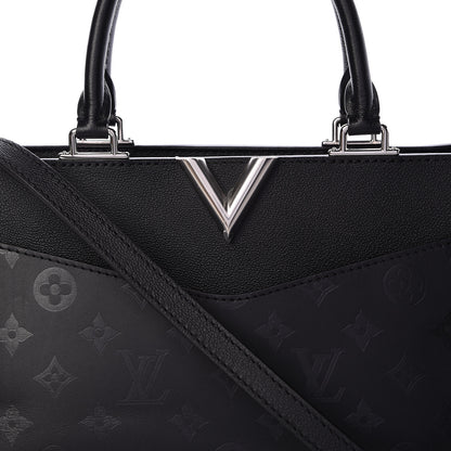 Louis Vuitton Monogram Cuir Plume Very Zipped Tote Black 7 of 14