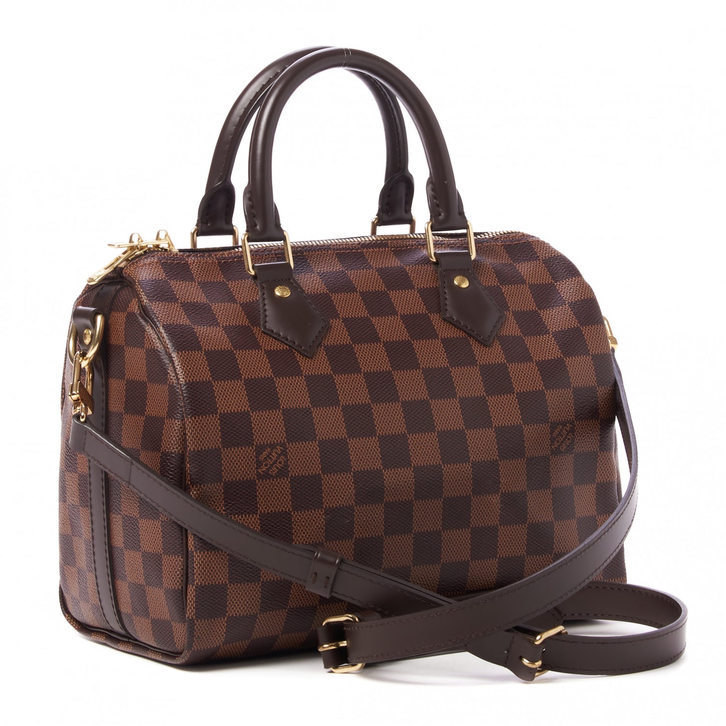 Damier Ebene Speedy Bandouliere 25