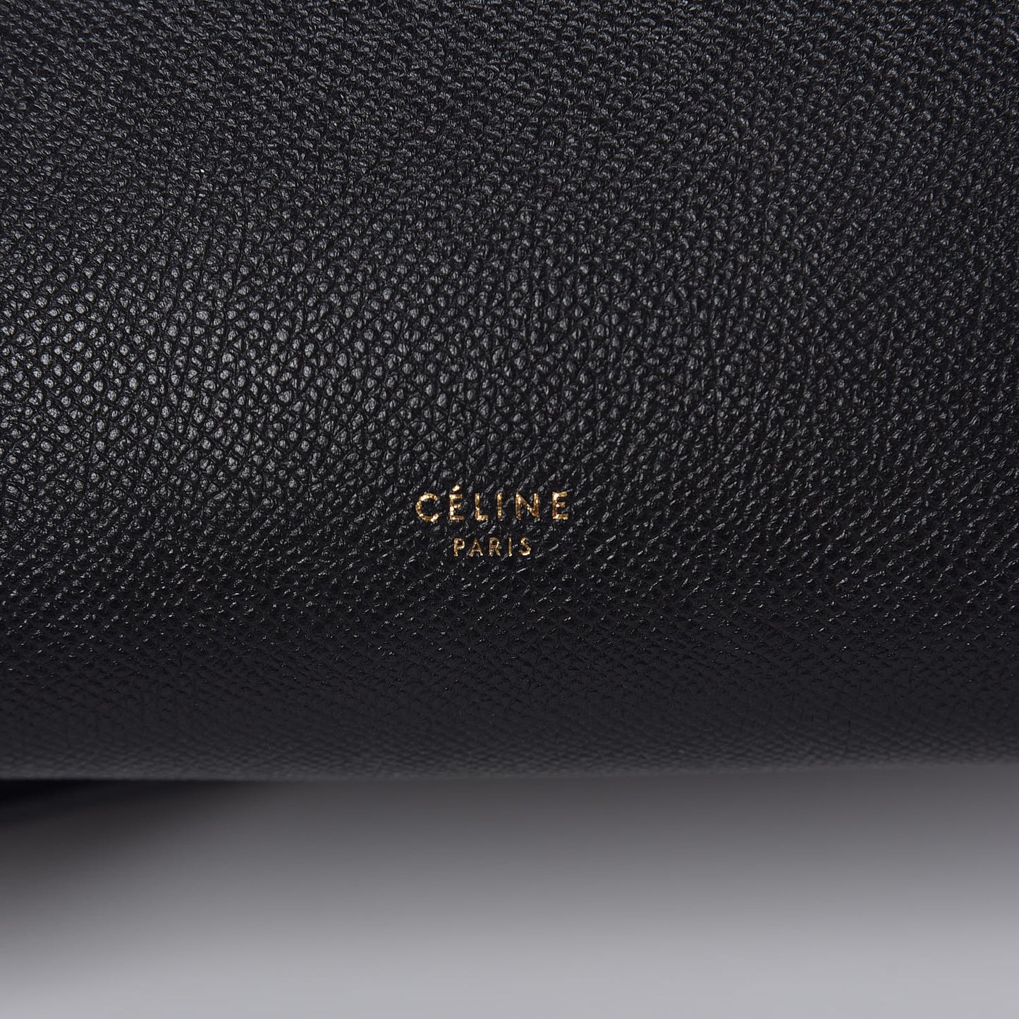 Grained Calfskin Mini Belt Bag Black
