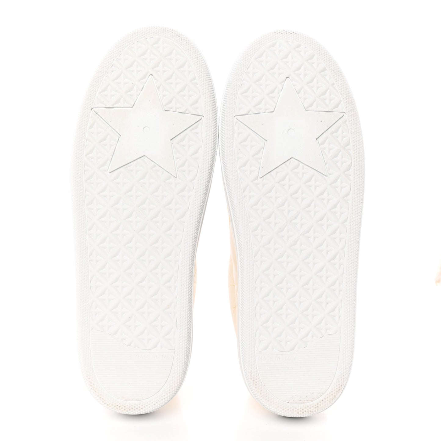 Cannage Quilted Womens Solar Slip On Sneakers 38 Off White