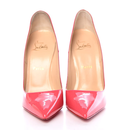 Christian Louboutin Patent So Kate 120 Pumps 38 Begonia 2 of 10
