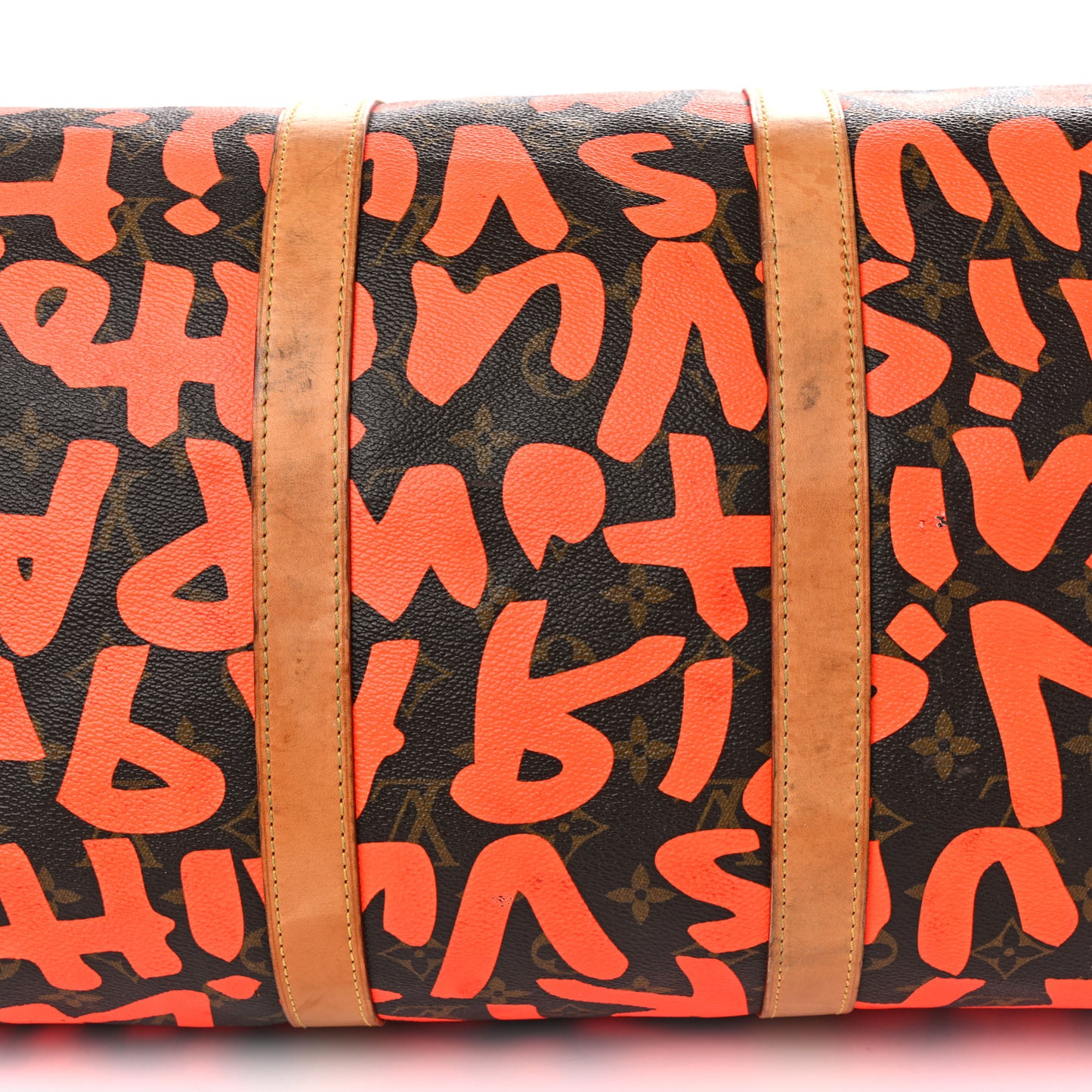 Monogram Graffiti Keepall 50 Orange