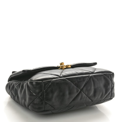 Chanel Lambskin Quilted Medium Chanel 19 Flap Black 4 of 11