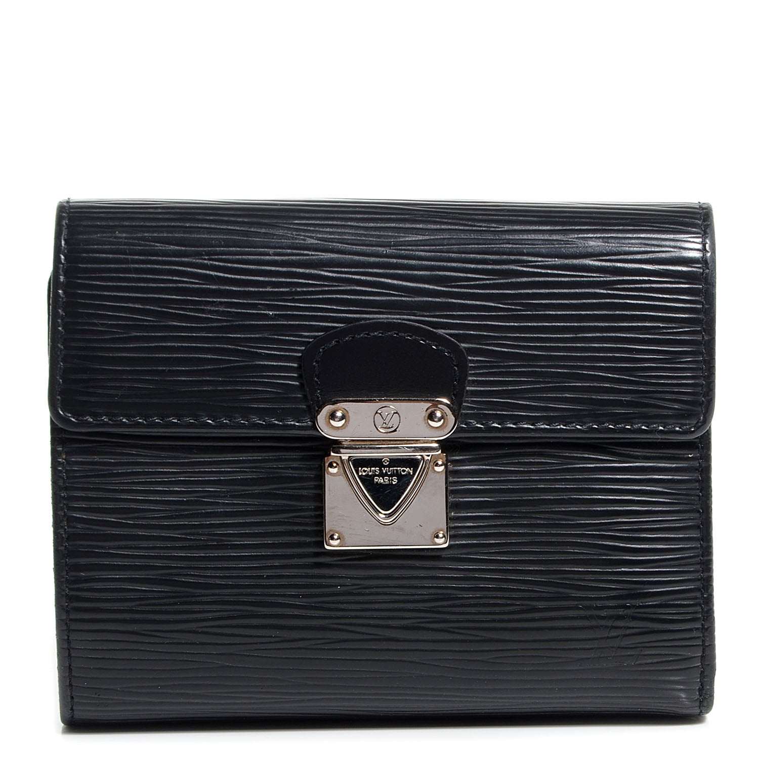 Louis Vuitton Epi Koala Wallet Black 1 of 7