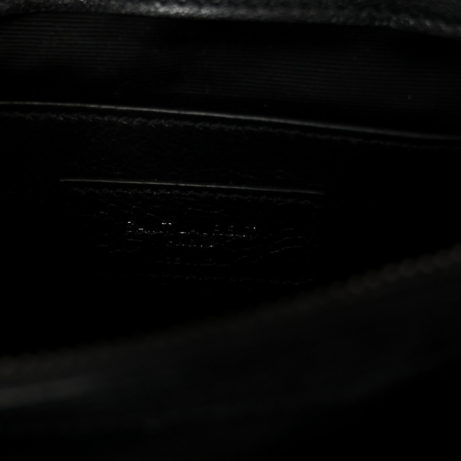 Saint Laurent Sheepskin Matelasse Chevron Monogram Medium College Bag Black 7 of 11