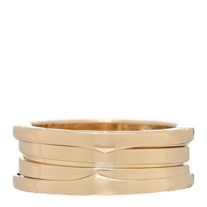 Bulgari 18K Yellow Gold B.Zero1 Three-Band Ring 61 9.5 1 of 6