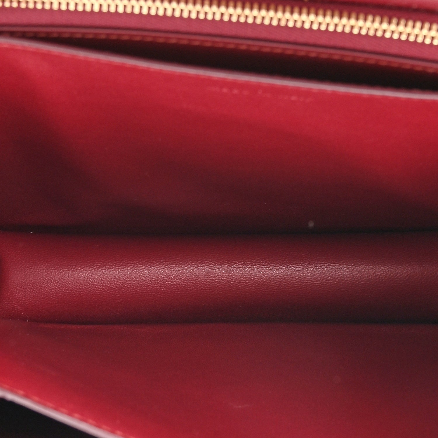 Celine Box Calfskin Medium Classic Box Flap Bag Burgundy 5 of 16