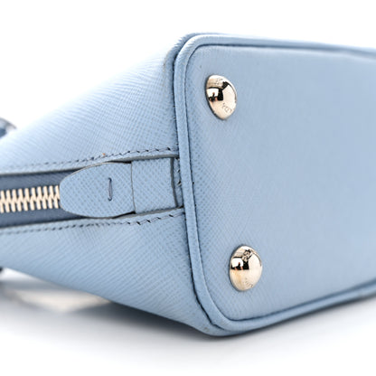 Prada Saffiano Lux Mini Promenade Tote Astrale 9 of 14