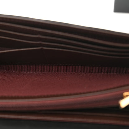Chanel Lambskin Quilted Large Flap Wallet Black 5 of 12