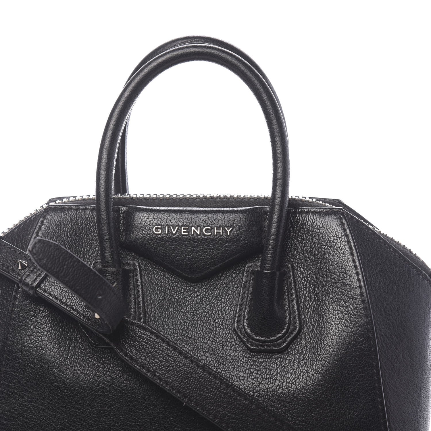 Givenchy Sugar Goatskin Mini Antigona Black 12 of 14