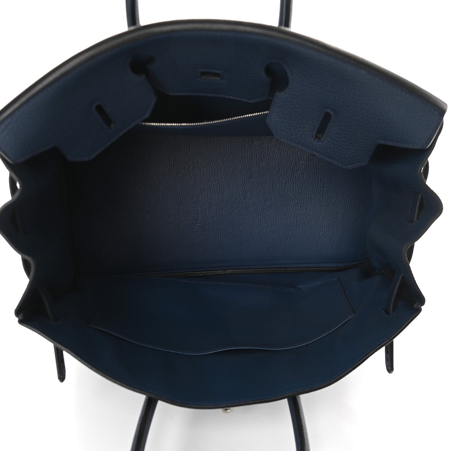 Taurillon Clemence Birkin 35 Bleu De Malte