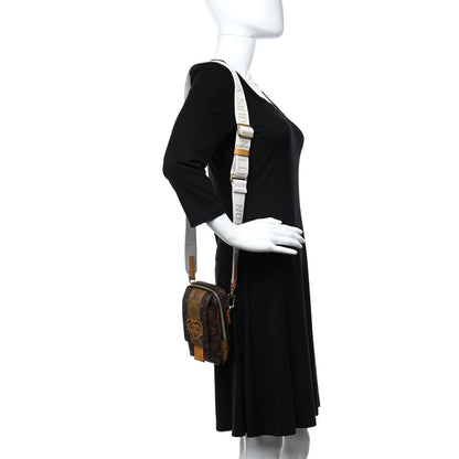 Louis Vuitton X NIGO Reverse Monogram Flat Double Phone Pouch 2 of 9