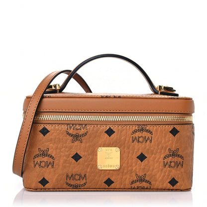 MCM Visetos Rockstar Vanity Case Cognac 1 of 7